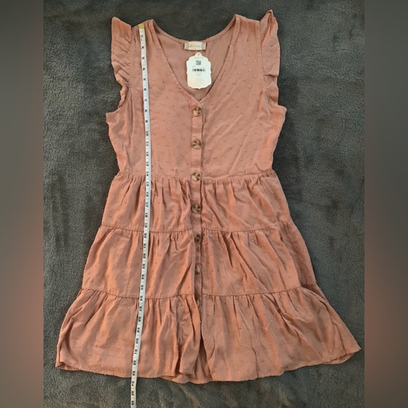 Alter’d State Dusty Peach Dress - Picture 3 of 9